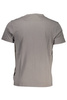NIEBIESKI T-SHIRT MĘSKI NAPAPIJRI Z KRÓTKIM RĘKAWEM