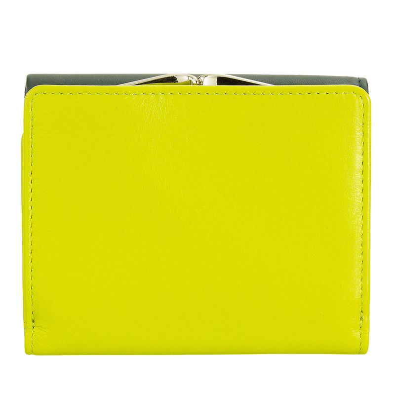 DUDU Damski skórzany stylowy kompaktowy portfel mała portmonetka