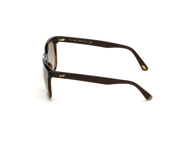 Okulary WEB EYEWEAR WE0279-5652G. Okulary przeciwsłoneczne, Kolor brązowy. Mężczyzna.