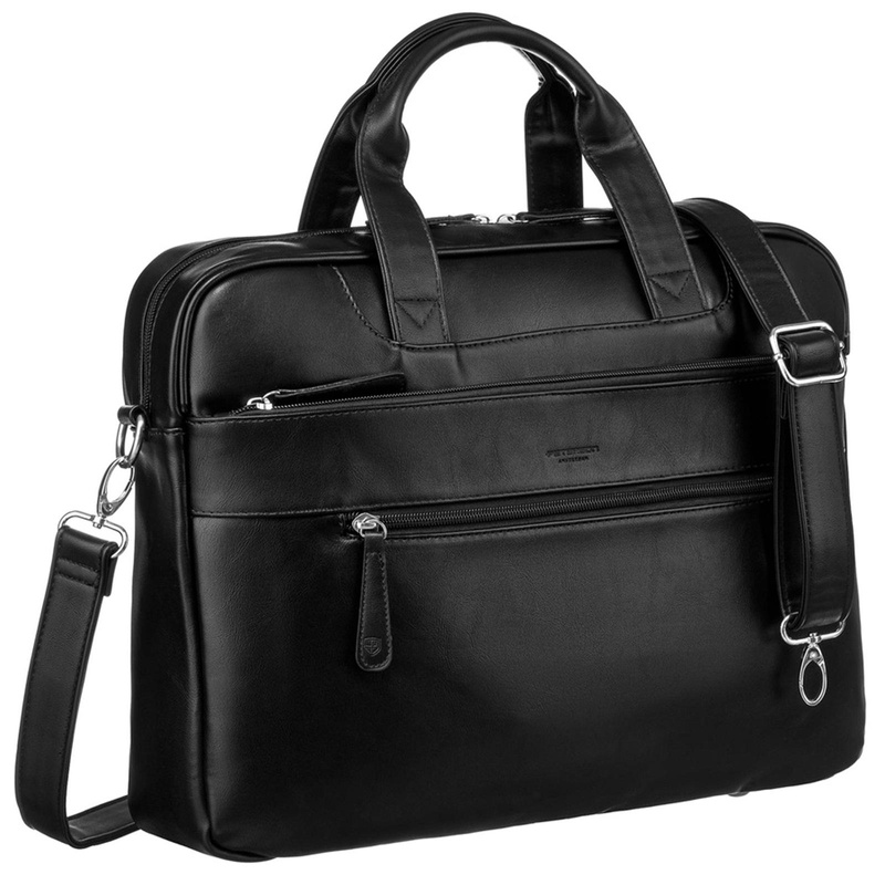 skóra ekologiczna Męski torby Peterson PTN LAP-513A-PUD