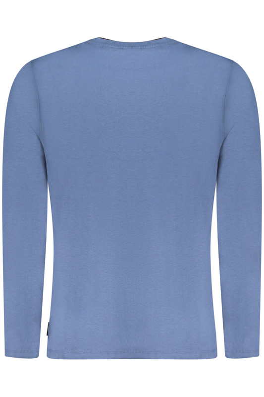Koszulka męska z długim rękawem US GRAND w kolorze niebieskim