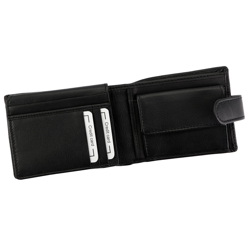 Skórzany męski portfel Nordee SLANGE 8806A