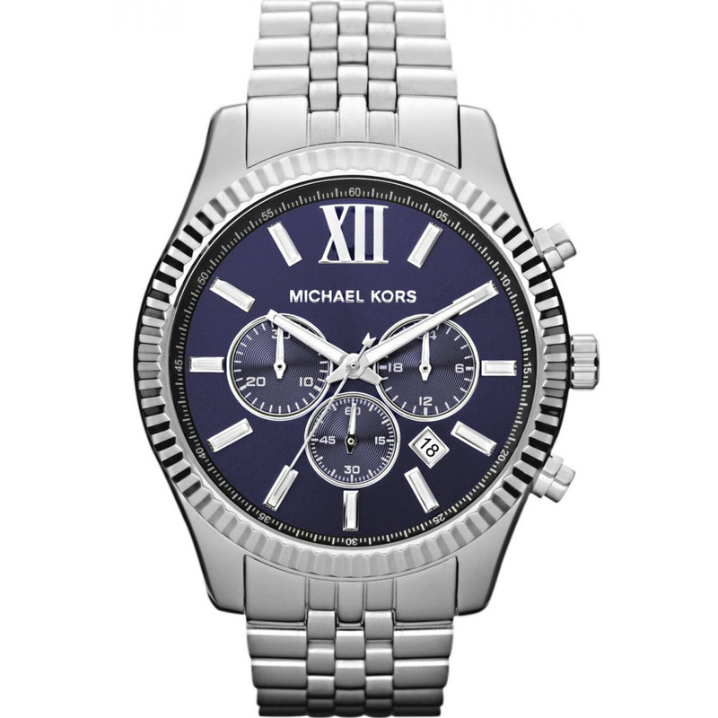 Zegarek MICHAEL KORS MK8280. Kwarcowy, Kolor niebieski. Mężczyzna.