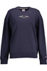 BLUZA TOMMY HILFIGER BEZ ZAMKA DAMSKA NIEBIESKA
