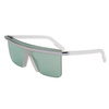 Okulary KENZO KZ40003I-26V. Okulary przeciwsłoneczne, Kolor biały srebrny. Unisex.