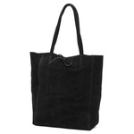 Patrizia damska shopperbag duża skóra naturalna zamszowa torebka na ramię