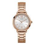 Zegarek GUESS W1231L3. Kwarcowy, Kolor szary. Kobieta.