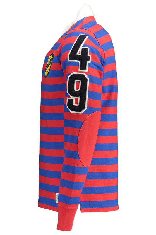 M�SKA KOSZULKA POLO Z D�UGIM R�KAWEM GANT CZERWONA