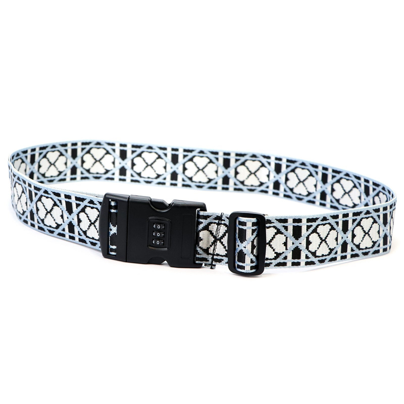 Gregorio odporny pasek zabezpieczający walizkę z kodem szeryfowym trwały