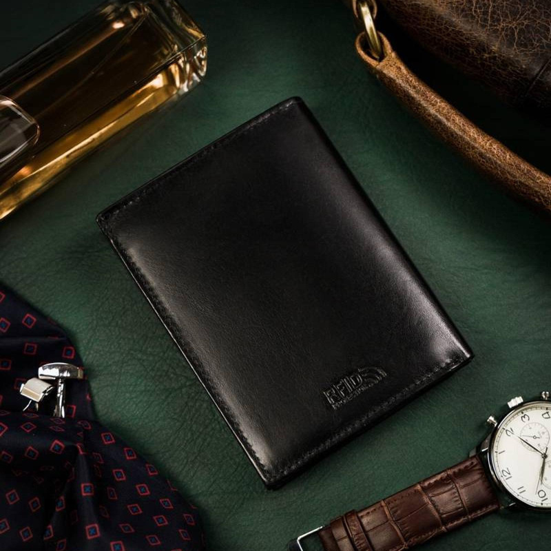 Skórzany męski portfel Peterson PTN N62-VT