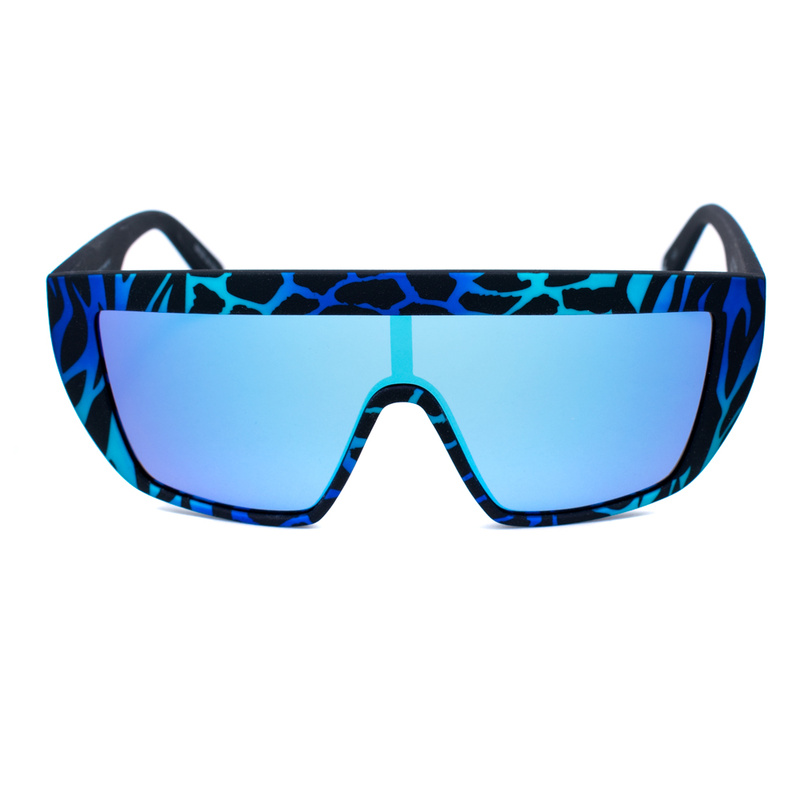 Okulary ITALIA INDEPENDENT 0912-ZEF-022. Okulary przeciwsłoneczne, Kolor niebieski. Unisex.