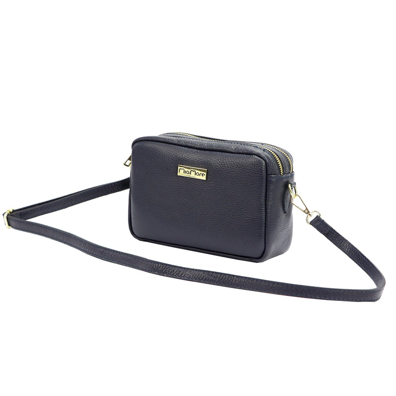 MiaMore miejska damska listonoszka skóra naturalna torebka przez ramię