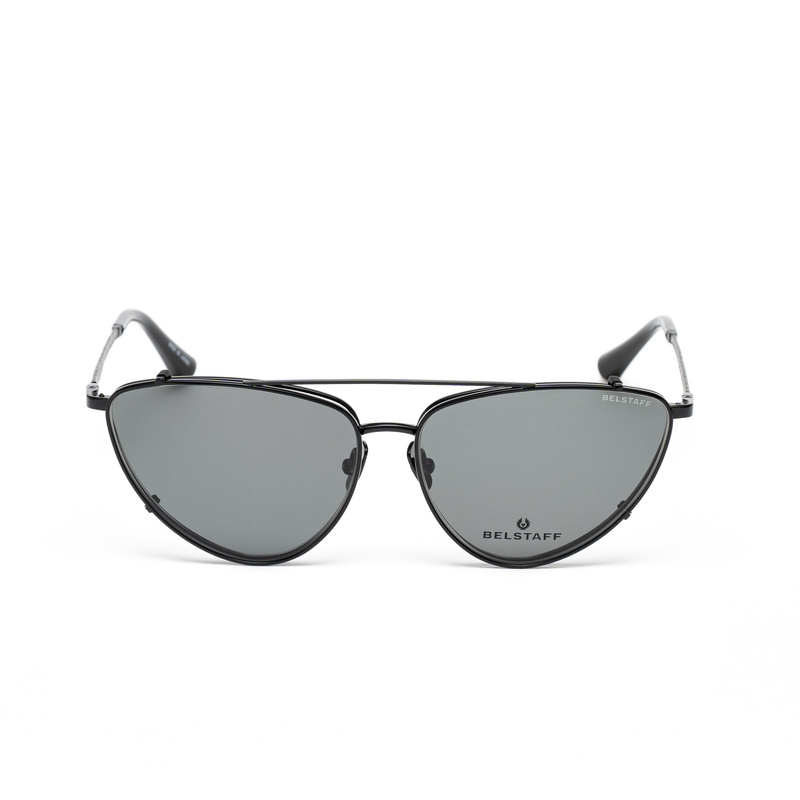 Okulary BELSTAFF DELMERESHINYN. VIEW + CLIP-ON, Kolor czarny. Kobieta.