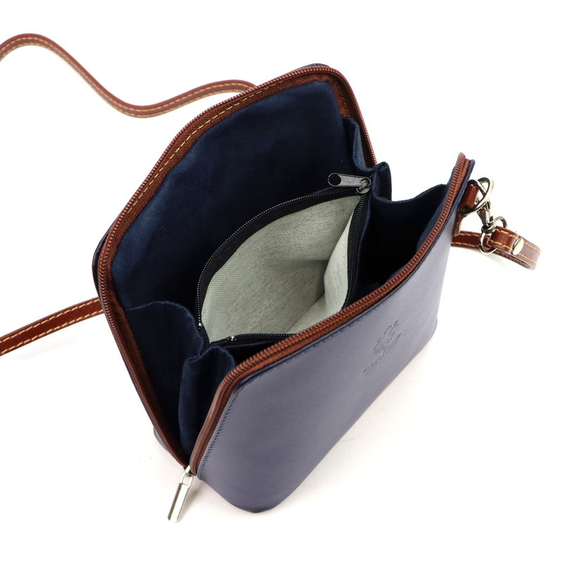 Barberinis damska listonoszka skóra naturalna torebka przez ramię