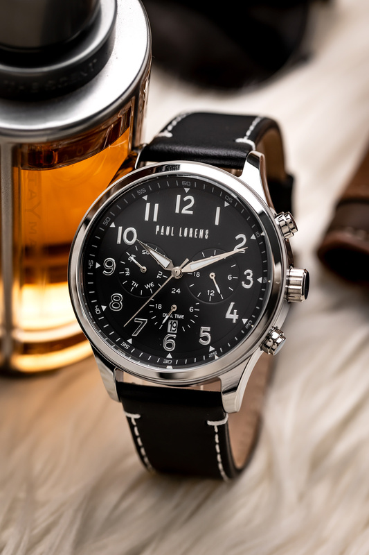 ZEGAREK MĘSKI PAUL LORENS - PL20011A-1A1 (zg378b) + BOX