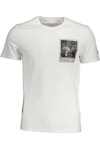 GUESS JEANS MĘSKI T-SHIRT Z KRÓTKIM RĘKAWEM BIAŁY
