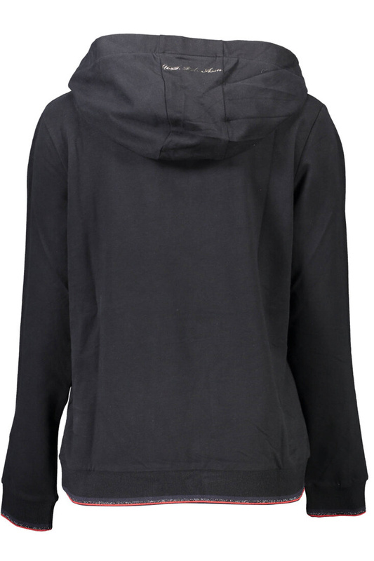 BLUZA US POLO BEZ ZAMKA DAMSKA CZARNA