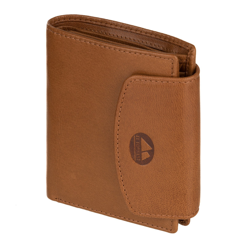 EL FORREST damska portmonetka skóra naturalna zgrabny pojemny portfel