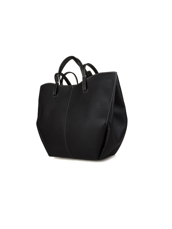 Damska torebka shopper Giulia Monti GM1653 S28/D28 – czarna