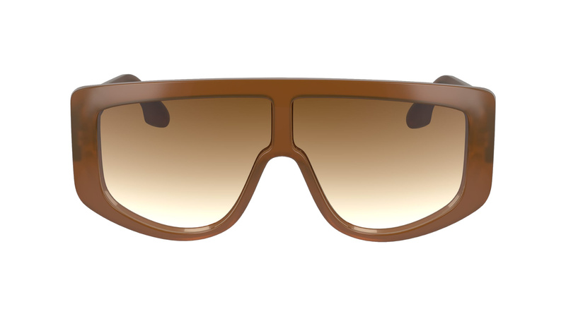Okulary VICTORIA BECKHAM VB664S-240. Okulary przeciwsłoneczne, Kolor brązowy. Kobieta.