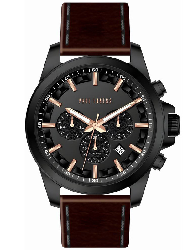ZEGAREK MĘSKI PAUL LORENS - PL20010A-1B3-2 (zg379g) + BOX