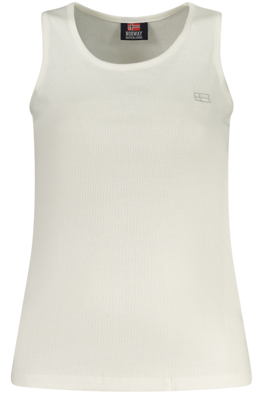 Norway 1963 BIAŁY TANK TOP DAMSKI