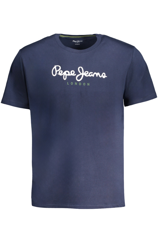 NIEBIESKI T-SHIRT MĘSKI Z KRÓTKIM RĘKAWEM PEPE JEANS