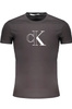 MĘSKA KOSZULKA Z KRÓTKIM RĘKAWEM CALVIN KLEIN CZARNA