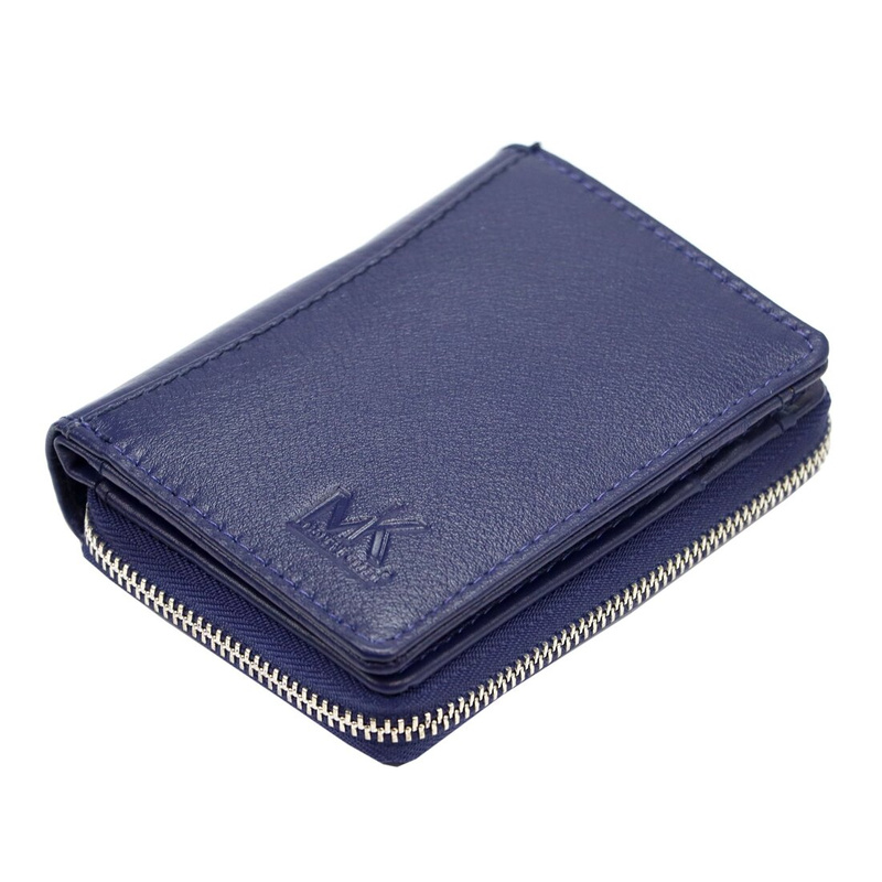 Kompaktowa Skórzana portmonetka Money Kepper RFID