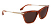 Okulary VICTORIA BECKHAM VB663S-238. Okulary przeciwsłoneczne, Kolor brązowy. Kobieta.