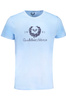 T-SHIRT MĘSKI Z KRÓTKIM RĘKAWEM GIAN MARCO VENTURI NIEBIESKI