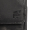 Nordee Miejska pojemna Saszetka męska z naturalnej skóry przez ramię
