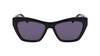 Okulary DKNY DK535S-001. Okulary przeciwsłoneczne, Kolor czarny. Kobieta.