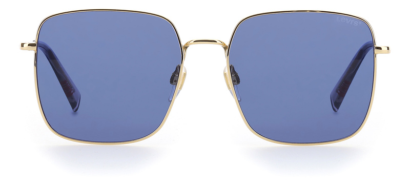 Okulary LEVI'S LV1007S2F7KU. Okulary przeciwsłoneczne, Kolor szary złoty. Kobieta.