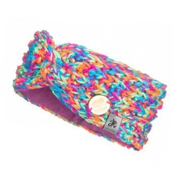 Pleciona opaska na głowę Handmade