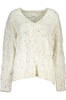 BIAŁY SWETER DESIGUAL DAMSKI