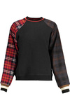 DESIGUAL BLUZA BEZ ZAMKA WOMAN CZARNA