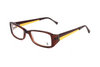Okulary TODS TO5011056. Okulary, Kolor havana. Kobieta.