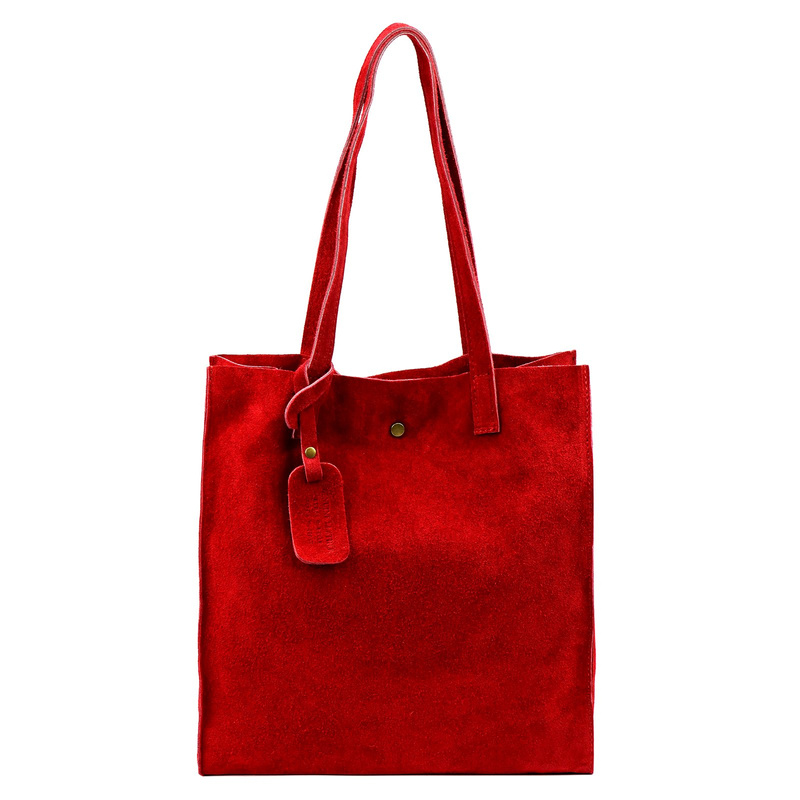 skóra zamsz Damski torebki skórzane Luka 25-041