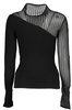 CZARNY SWETER DAMSKI PATRIZIA PEPE