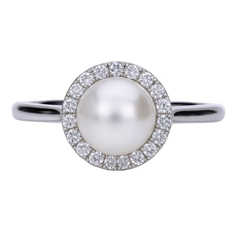 Biżuteria DIAMONFIRE 6117561111175. Pierścionek, Kolor szary. Kobieta.