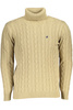 BEŻOWY SWETER MĘSKI US GRAND POLO