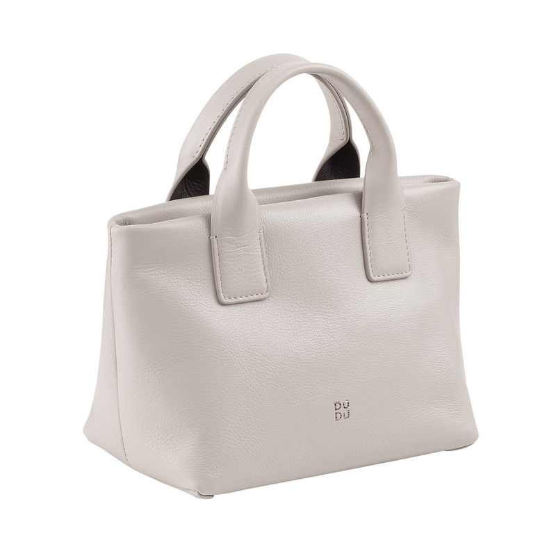 DUDU Mini torebka do ręki damska z łańcuszkiem listonoszka skóra naturalna