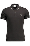 CALVIN KLEIN POLO KRÓTKI RĘKAW MĘSKI CZARNY