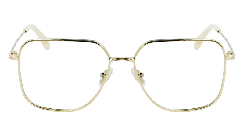 Okulary VICTORIA BECKHAM VB21245515719. EYEGLASSES, Kolor złoty. Kobieta.