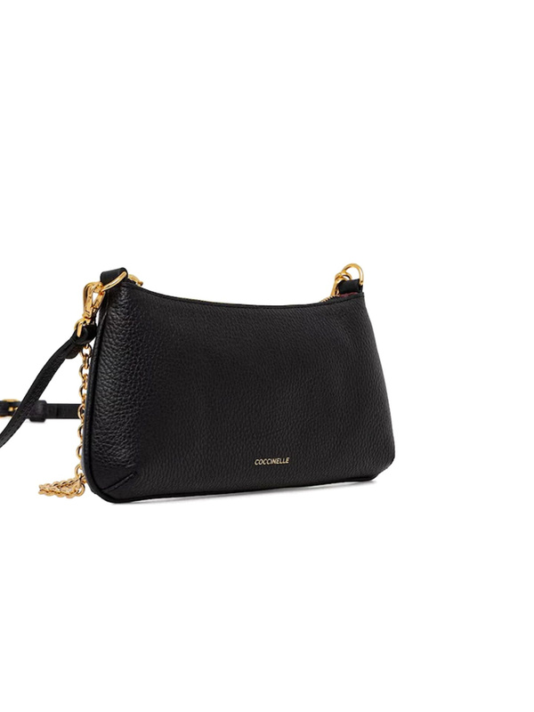 Damska torebka na ramię Coccinelle czarna 27 × 12 × 4
