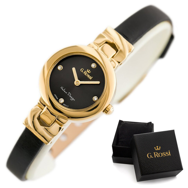 ZEGAREK DAMSKI G. ROSSI - 11914A (zg698d) + BOX