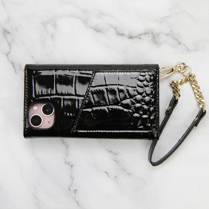 MiaMore case skóra naturalna IPHONE 12 etui na telefon skóra krokodyla