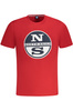 NORTH SAILS M�SKA KOSZULKA Z KR�TKIM R�KAWEM CZERWONA