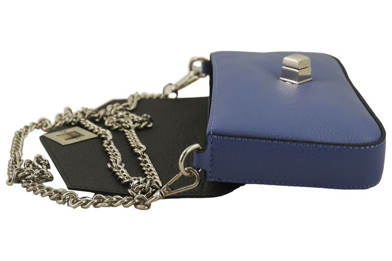 Modna torebka skórzana włoska - Beżowe ciemne